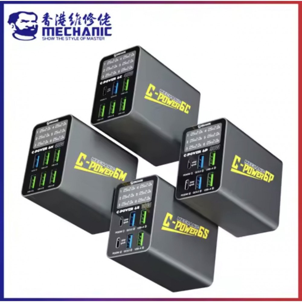 محول طاقة بمخارج متعددة لفحص البطاريات C-POWER من MECHANIC