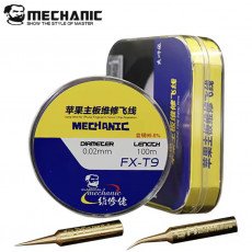 رؤوس مكواة لحام نحاس + سلك لحام نحاس فائق الدقة FX-T9 من MECHANIC
