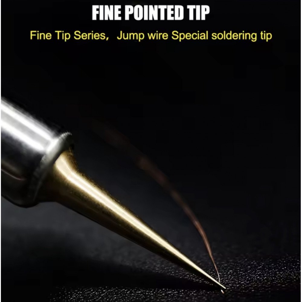 رؤوس مكواة لحام نحاس + سلك لحام نحاس فائق الدقة FX-T9 من MECHANIC