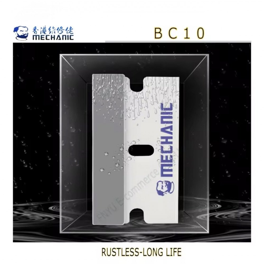 مجموعة حامل الشفرات + شفرات سيراميك BC10s من MECHANIC