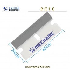 مجموعة حامل الشفرات + شفرات سيراميك BC10s من MECHANIC