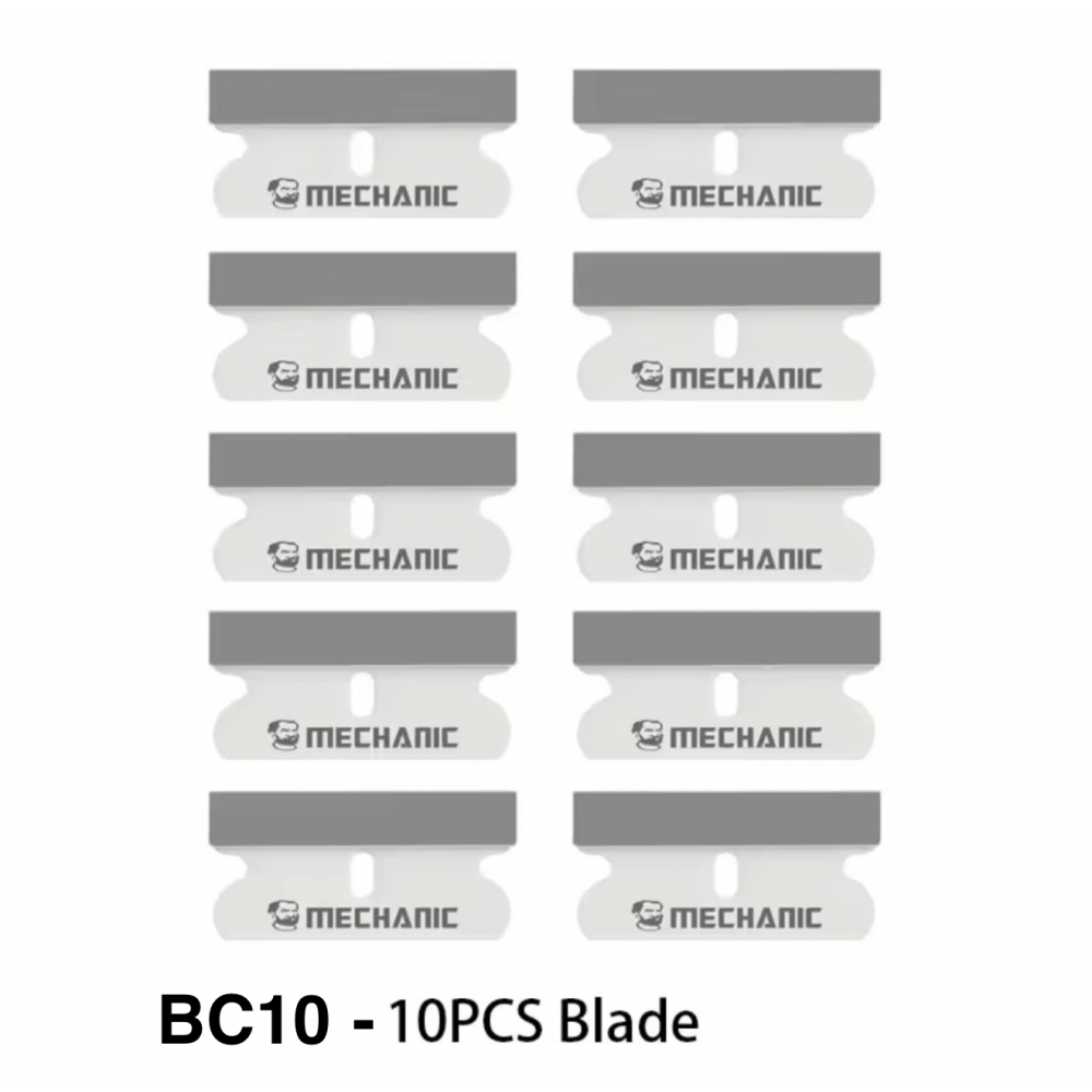 مجموعة حامل الشفرات + شفرات سيراميك BC10s من MECHANIC