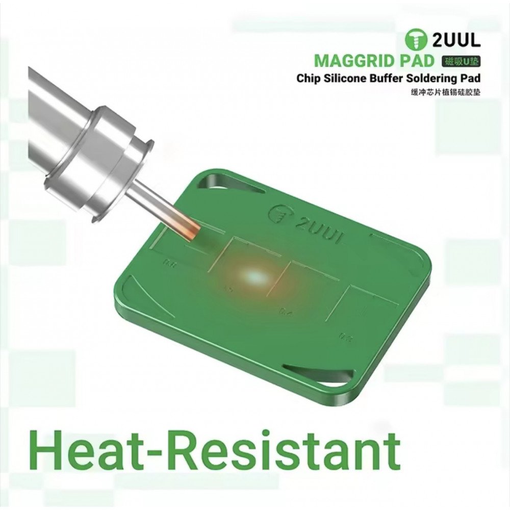 وسادة لحام سيليكون مقاومة للحرارة BH15 MagGrid من 2UUL