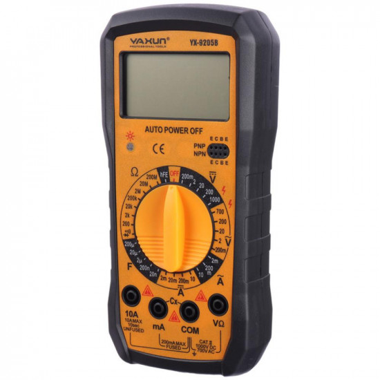 جهاز قياس التيار الكهربائي YX9205B من YAXUN جهاز قياس التيار الكهربائي YX9205B من YAXUN