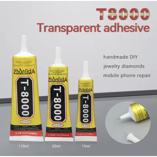صمغ فائق اللصق لصيانة الاجهزة  T8000 15ml-110ml من ZHANLIDA