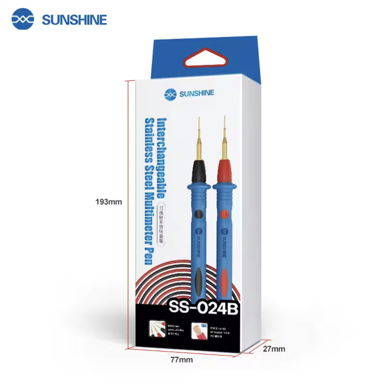 سلك جهاز القياس الرقمي SS-024B من SUNSHINE