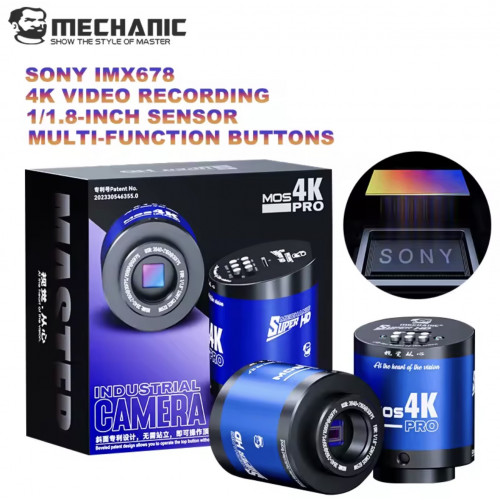 كاميرا الكترونية مجهرية MOS 4K PRO من MECHANIC