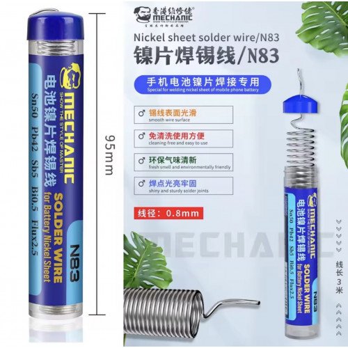 سلك لحام نيكل N83 من MECHANIC