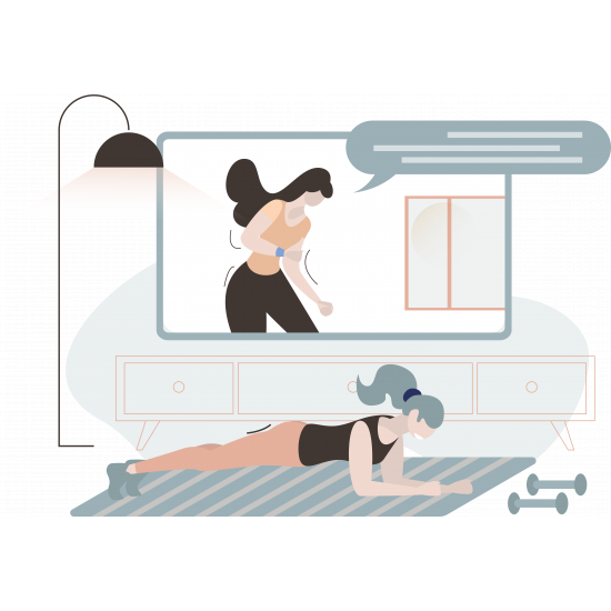 تدريب شخصي (عن بعد)