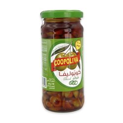 شرائح زيتون اخضر الحار 114 جم - كوبوليفا