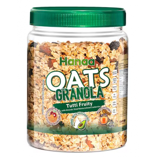 هناء شوفان جرانولا فواكه 400 جرام