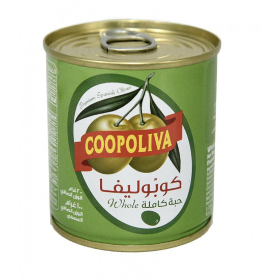 زيتون اخضر حبة كاملة 100 جرام - كوبوليفا