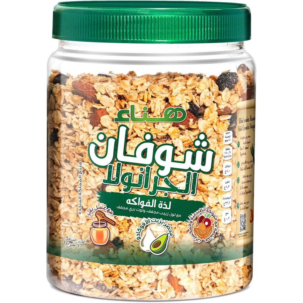 شوفان الجرانولا – نكهة الفواكه