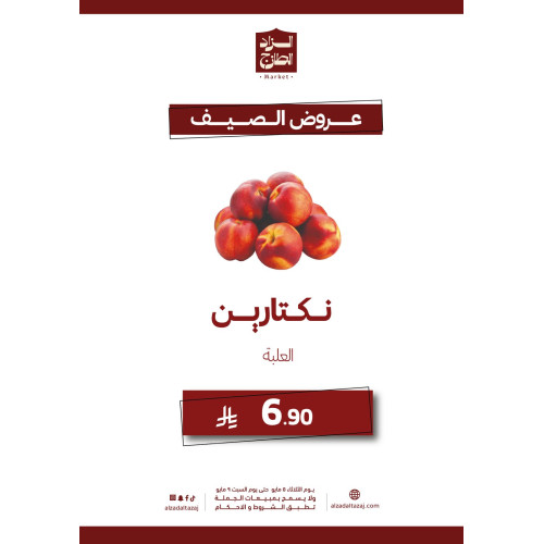 نكتارين ( علبة ) - عرض