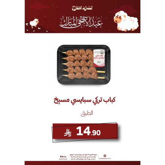 كباب تركي سبايسي - مسيخ ( عرض )
