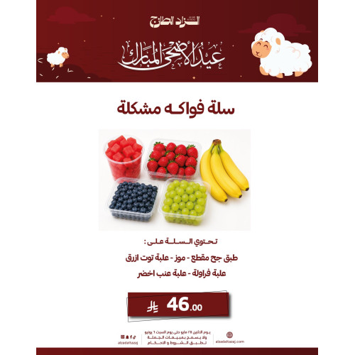 سلة فواكه مشكلة 
