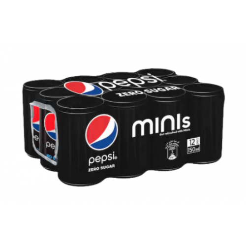 بيبسي زيرو 150 مل 12 حبة