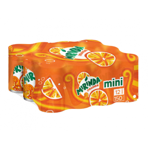 ميراندا برتقال مينيز 12علبة * 150 مل