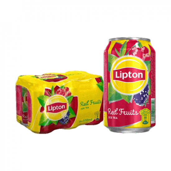 ليبتون كوكتيل ايس تي 6 علبة * 310 مل