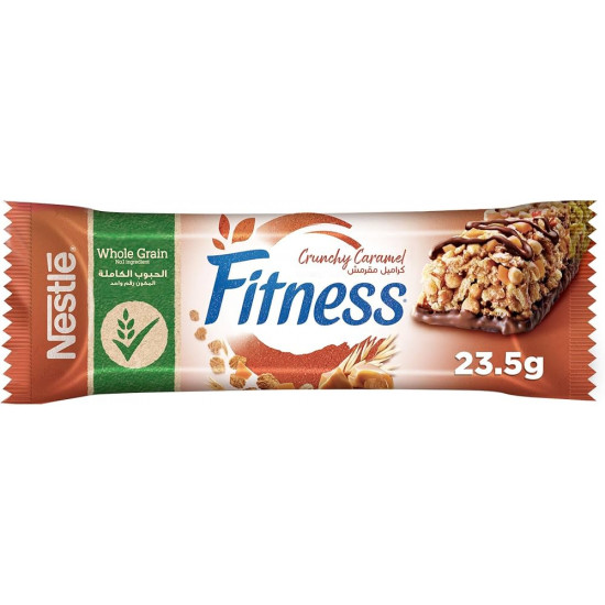 فيتنس حبوب بالكراميل مقرمشة 23.5 جم - نستله