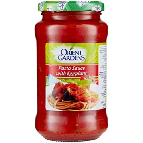 صلصة المكرونة مع الباذنجان 400 جم - اورينت جاردنز