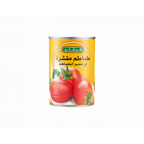 طماطم مقشرة في عصير طماطم 420 غ (فرشلي)