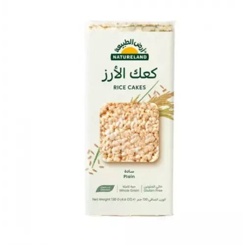 كعك الارز سادة 130 جم ارض الطبيعة