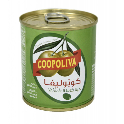 زيتون اخضر حبة كاملة 100 جرام - كوبوليفا