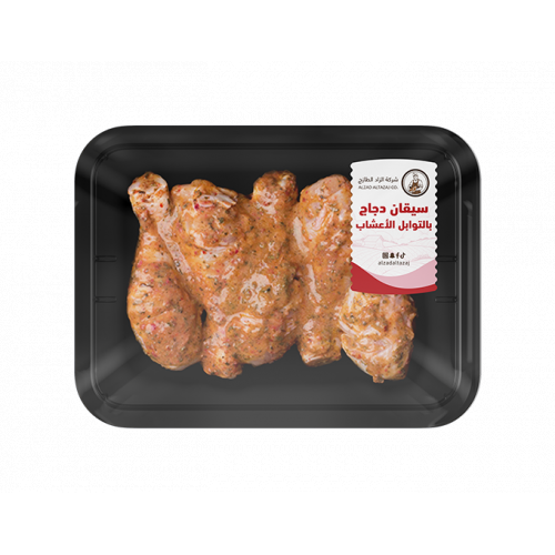 سيقان دجاج بالتوابل الأعشاب