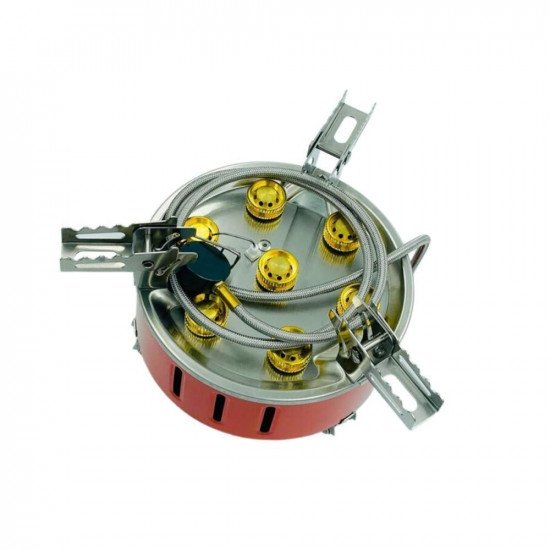 موقد غاز للتخييم وسط الحجم 7 عيون CAMPING FAMILY