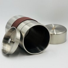 علبة تخزين استيل size-L