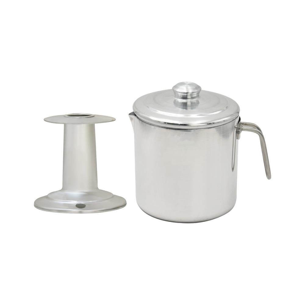 غلاية الحليب المنيوم بغطاء ويد مقاس 14 