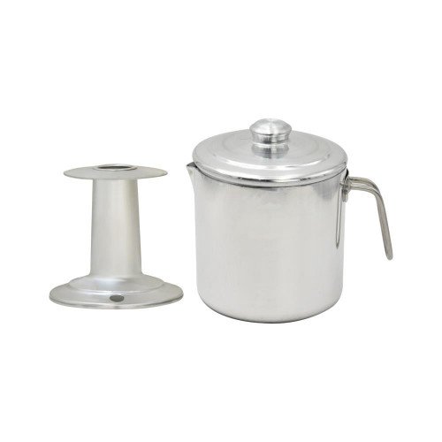 غلاية الحليب المنيوم بغطاء ويد مقاس 16