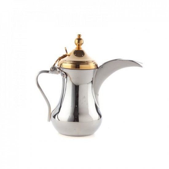 دلة العساف بغدادي راس ذهبي مقاس 48 دلة العساف بغدادي راس ذهبي مقاس 48