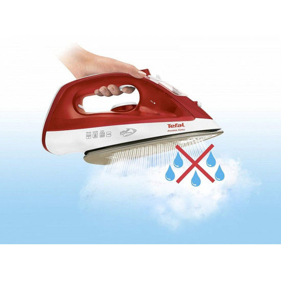 مكواة بخار من تيفال 2100 واط , FV1533M0 , أحمر