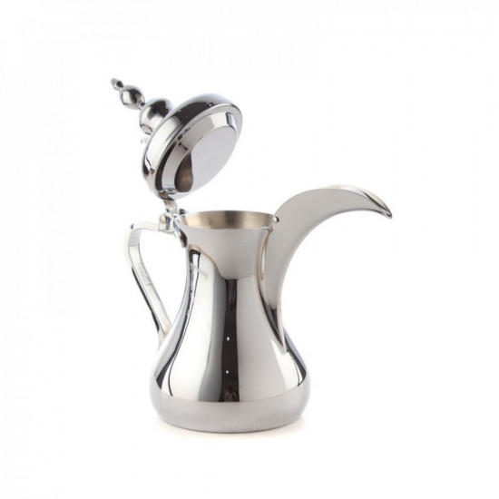 دلة العساف اصلية فضي كامل مقاس 40 دلة العساف اصلية فضي كامل مقاس 40