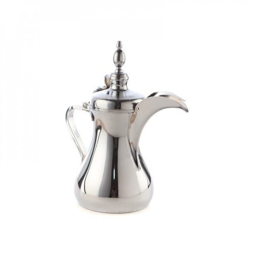 دلة العساف اصلية فضي كامل مقاس 48