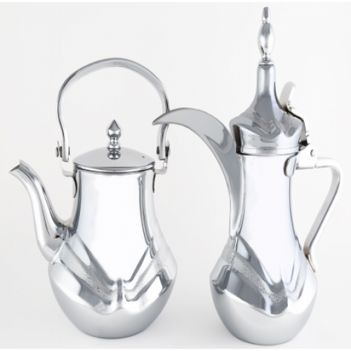 طقم دلة وبريق مرحبا الأجيال نيكل