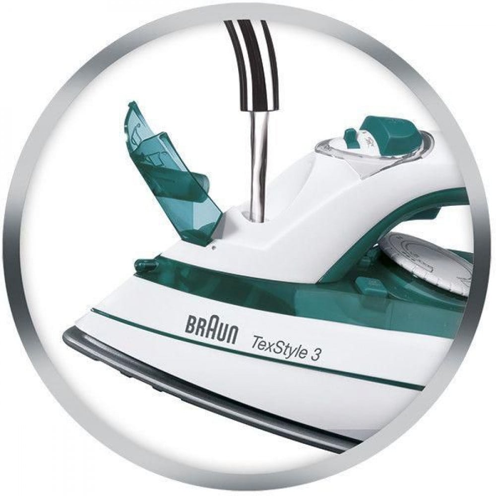 مكواة بخار 2000 واط براون تكستايل 3- اخضر، TS345 مكواة بخار 2000 واط براون تكستايل 3- اخضر، TS345