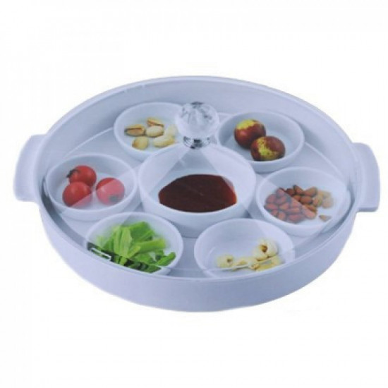 طقم صحون فطور ابيض7 قطع طقم صحون فطور ابيض7 قطع