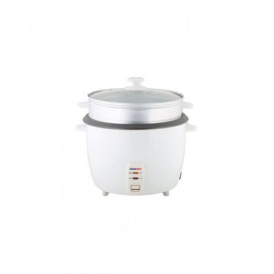 قدر كهربائي لطبخ الأرز من السيف اليك ‫ اللون ابيض سعة 1.8لتر 700w