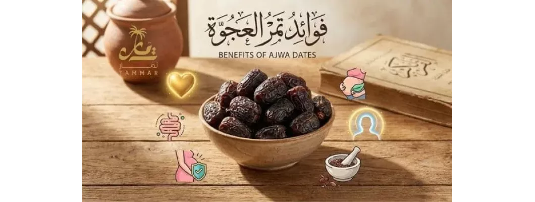 9 من فوائد تمر العجوة لم تكن تعرفها من قبل! 9 من فوائد تمر العجوة لم تكن تعرفها من قبل!