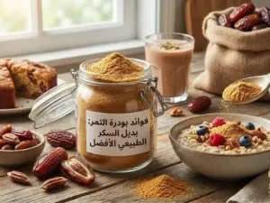 فوائد بودرة التمر: بديل السكر الطبيعي الأفضل فوائد بودرة التمر: بديل السكر الطبيعي الأفضل