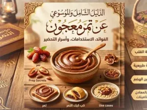 دليل تمر معجون: الفوائد، الاستخدامات، وأسرار التحضير دليل تمر معجون: الفوائد، الاستخدامات، وأسرار التحضير