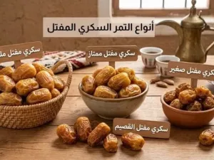 انواع التمر السكري المفتل انواع التمر السكري المفتل
