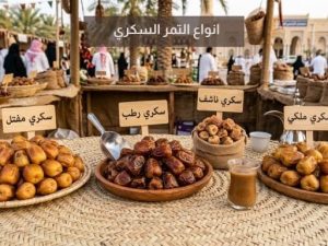 Types of Sukkari Dates