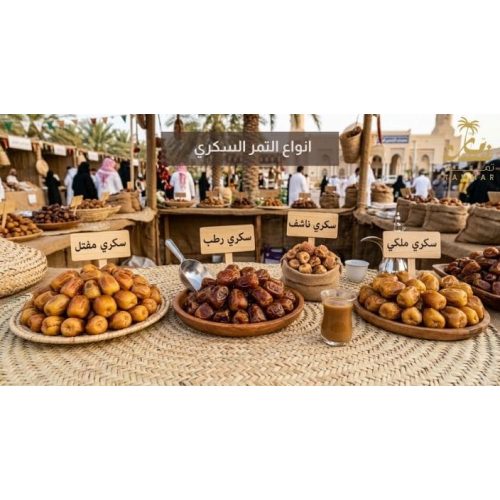 انواع التمر السكري