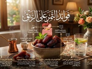 فوائد التمر على الريق: دليل شامل للصحة والطاقة اليومية فوائد التمر على الريق: دليل شامل للصحة والطاقة اليومية