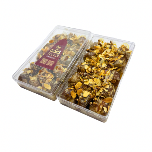 تمر سكري محشي جوز البيكان عبوة 250 جم