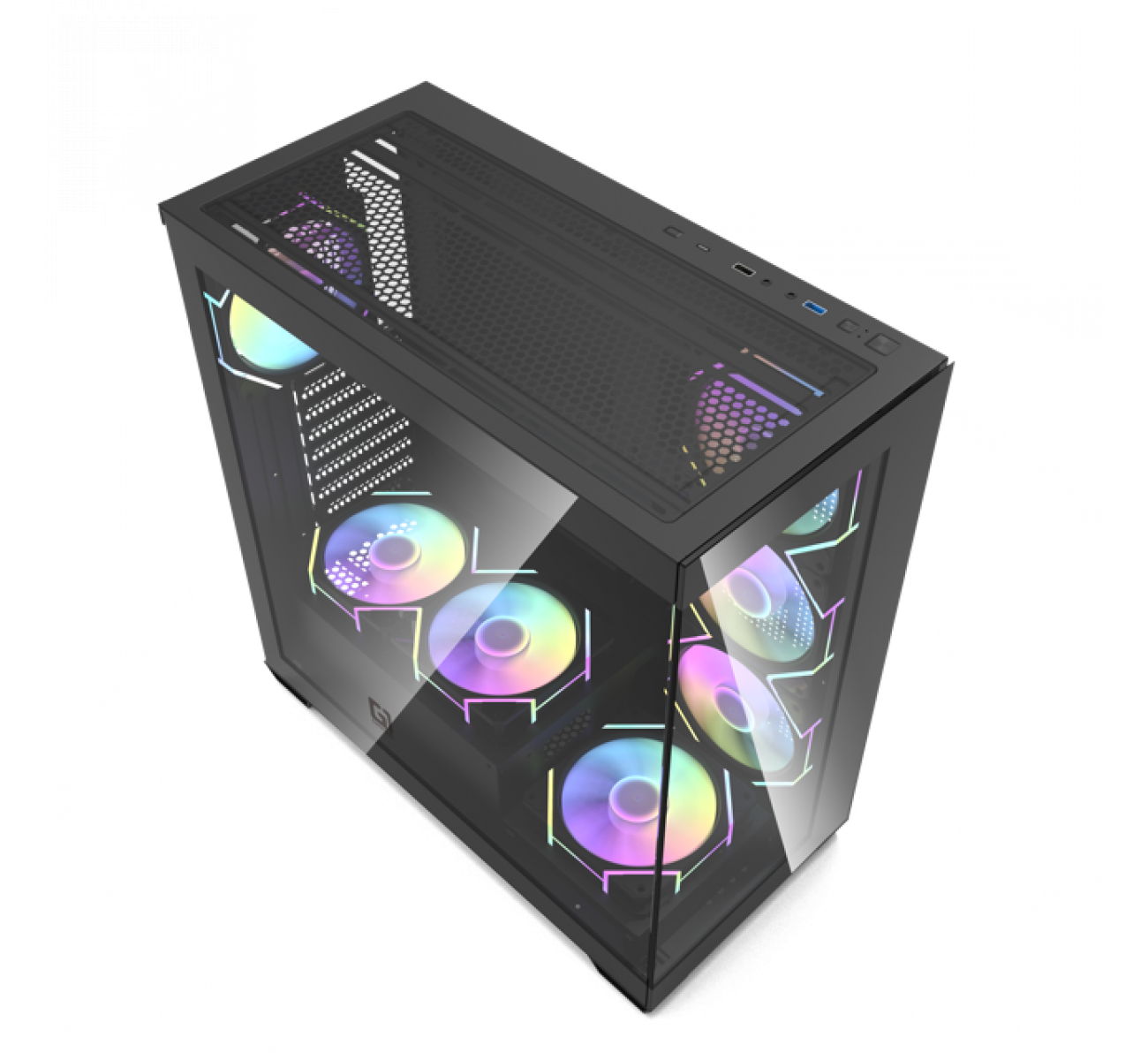 صندوق بي سي جيم ون PHANTOM 7 - اسود